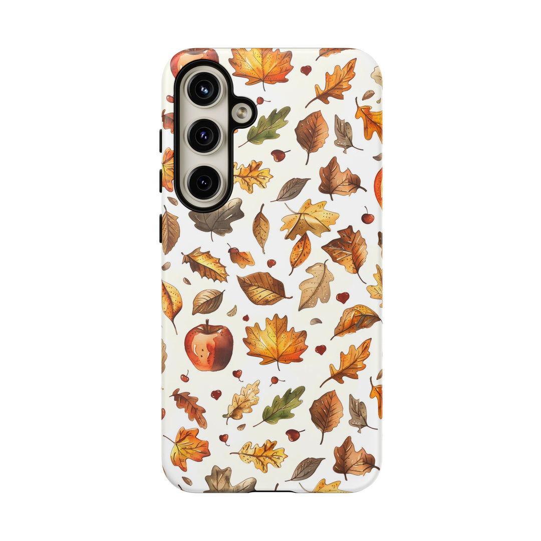 Autumn Fall Leaves Gift for Her Cute Phone Case for, Samsung Galaxy S24, S23, S22, S21, IPhone 16 Case | Iphone 15, Iphone 14, IPhone 13 Case - Studio40ParkLane