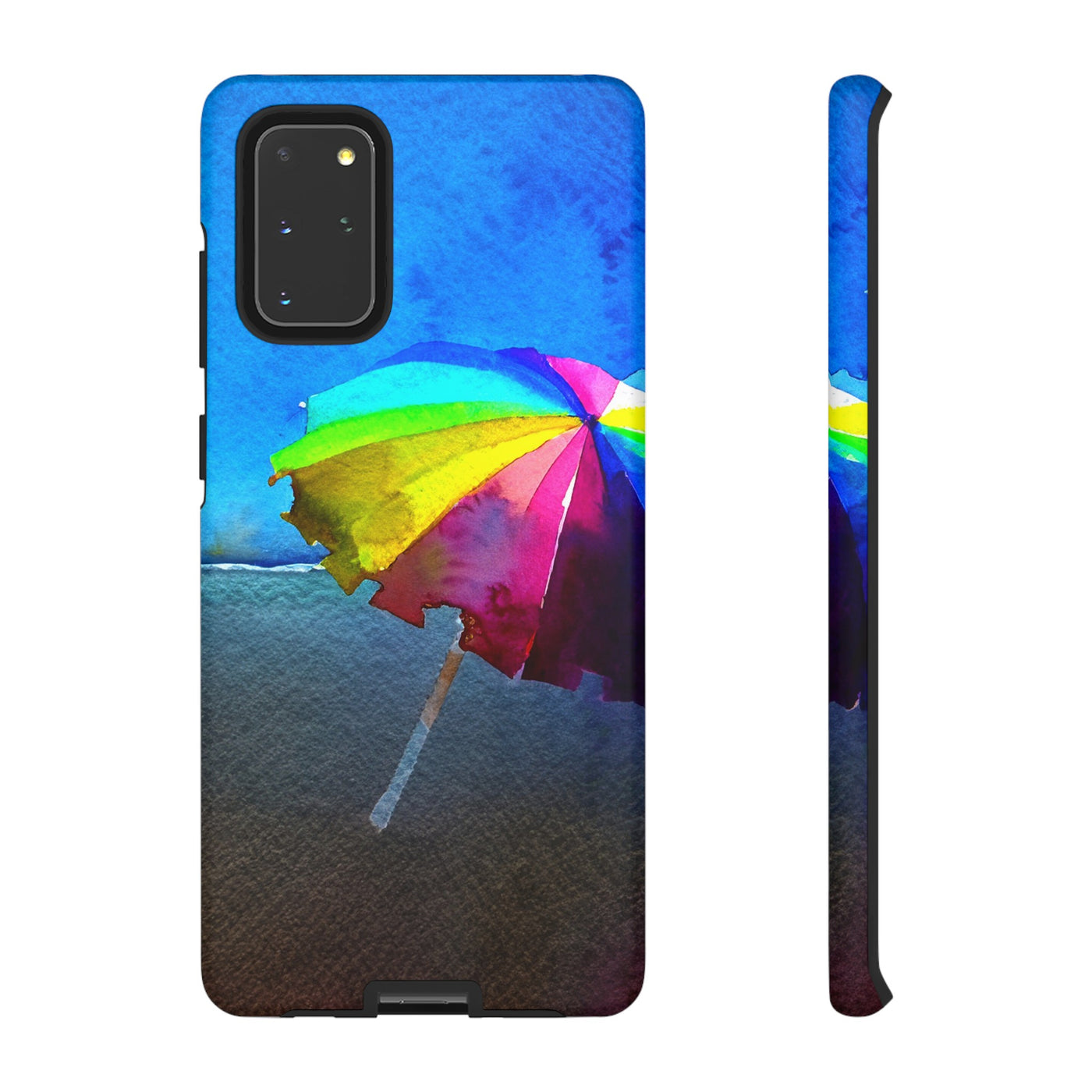 Cute Samsung Case | Cool Iphone Case | Summer Colorful Beach Parasol, Samsung S24, S23, S22, S21, IPhone 15 Case | Iphone 14 Case, Iphone 13 Case