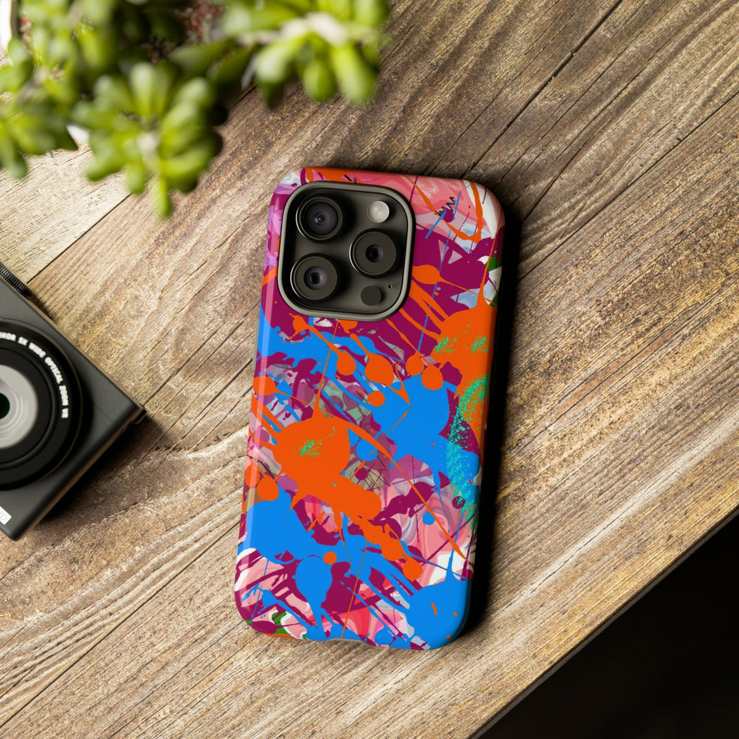 Cute IPhone Case | iPhone 15 Case | iPhone 15 Pro Max Case, Iphone 14 Case, Iphone 14 Pro Max Case IPhone Case for Art Lovers Fall Paint Splash - Studio40ParkLane