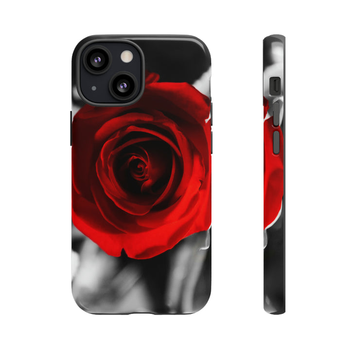 Cute IPhone Case | iPhone 15 Case | iPhone 15 Pro Max Case, Iphone 14 Case, Iphone 14 Pro Max Case IPhone Case for Art Lovers - Red Rose - Studio40ParkLane