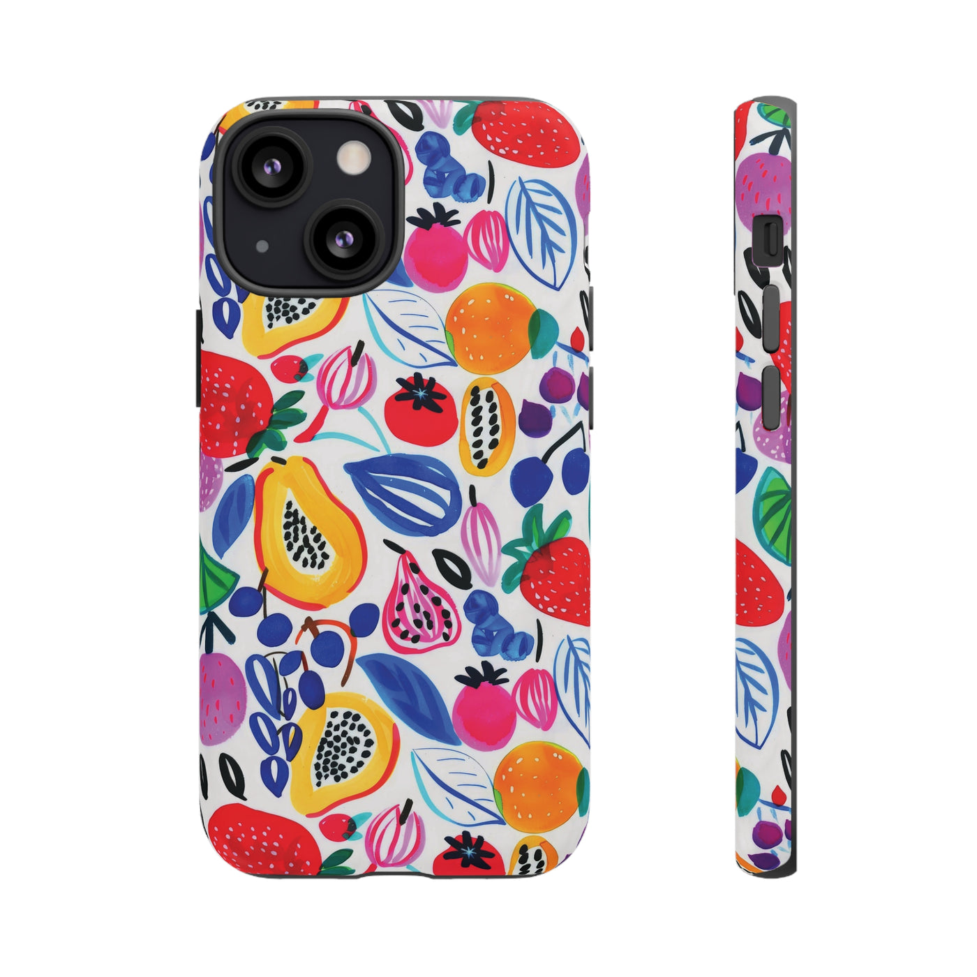 Cute IPhone Case | Summer Fruits Cocktail, iPhone 15 Case | iPhone 15 Pro Case, Iphone 14 Case, Iphone 14 Pro Max Case, Protective Iphone Case