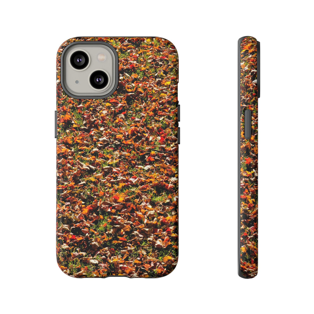 Impact Resistant, Fall Leaves Collage, Cute Phone Cases for Samsung S24, S23, S22, S21, IPhone 15 pro Iphone 14 pro Iphone 13 IPhone 12 Iphone 11 - Studio40ParkLane