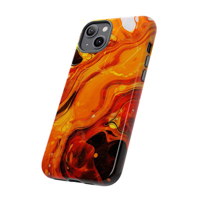 Impact Resistant, Fall Colors Marble, Cute Phone Cases for Samsung S24, S23, S22, S21, IPhone 15 pro Iphone 14 pro Iphone 13 IPhone 12 Iphone 11