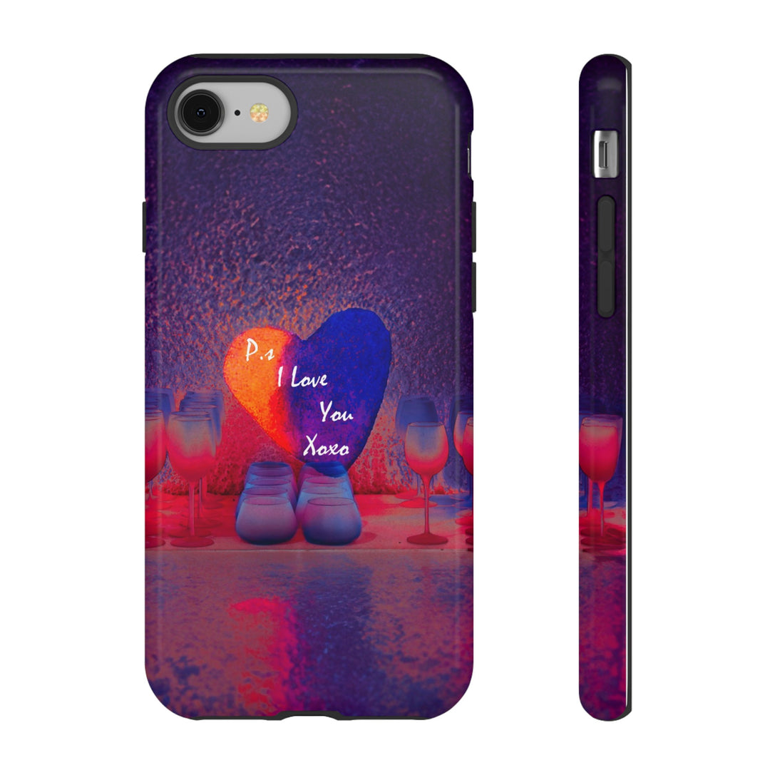Cute Samsung Case | Cool Iphone Case | PS I love You - Heart, Samsung S24, S23, S22, S21, IPhone 15 Case | Iphone 14 Case, Iphone 13 Case - Studio40ParkLane