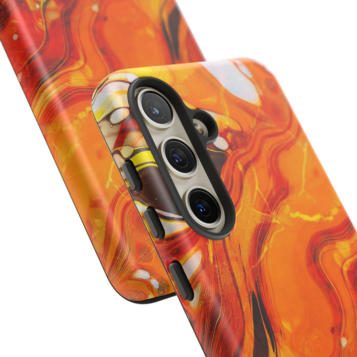 Impact Resistant, Fall Colors Marble, Cute Phone Cases for Samsung S24, S23, S22, S21, IPhone 15 pro Iphone 14 pro Iphone 13 IPhone 12 Iphone 11 - Studio40ParkLane