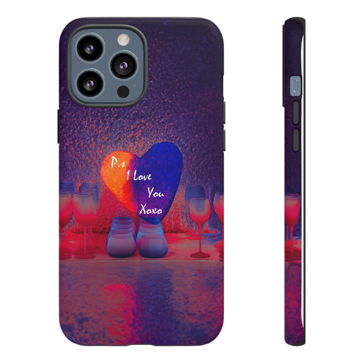 Cute Samsung Case | Cool Iphone Case | PS I love You - Heart, Samsung S24, S23, S22, S21, IPhone 15 Case | Iphone 14 Case, Iphone 13 Case - Studio40ParkLane