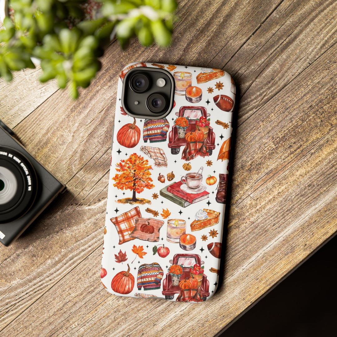 Cute Fall Phone Case Coquette Collage for, Samsung Galaxy S24, S23, S22, S21, IPhone 16 Case | Iphone 15, Iphone 14, IPhone 13 Case - Studio40ParkLane