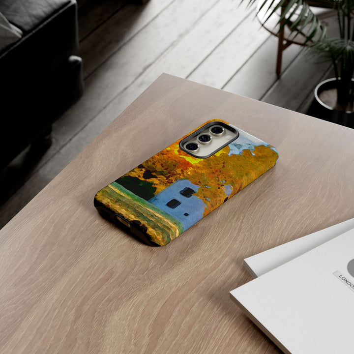 Impact Resistant, Fall Leaves Watercolor, Cute Phone Cases for Samsung S24, S23, S22, S21, IPhone 15 pro Iphone 14 pro Iphone 13 IPhone 12 Iphone 11 - Studio40ParkLane