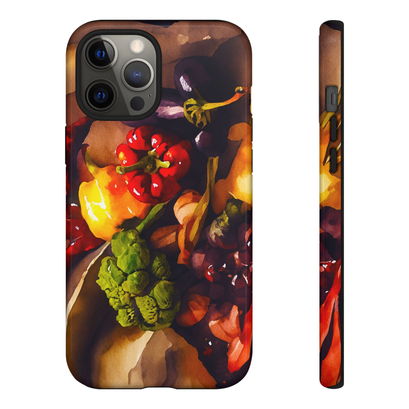 Impact Resistant, Fall Farm Vegetables, Cute Phone Cases for Samsung S24, S23, S22, S21, IPhone 15 pro Iphone 14 pro Iphone 13 IPhone 12 Iphone 11