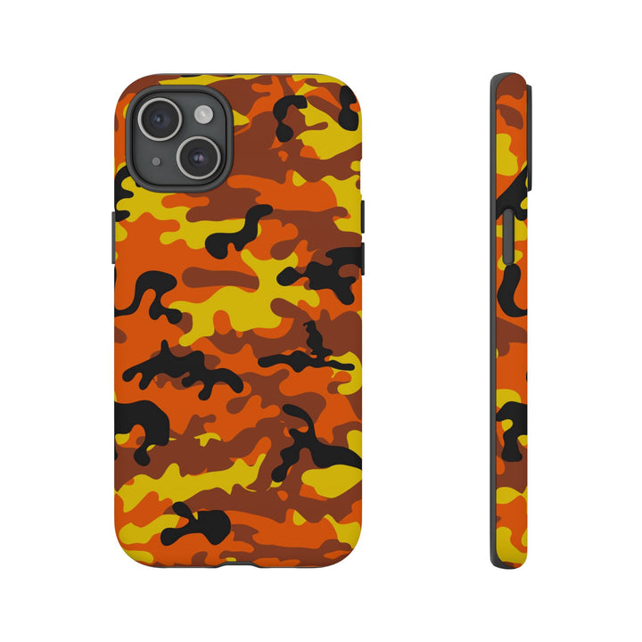 Cute IPhone Case | iPhone 15 Case | iPhone 15 Pro Max Case, Iphone 14 Case, Iphone 14 Pro Max Case IPhone Case for Art Lovers, Fall Camo - Studio40ParkLane