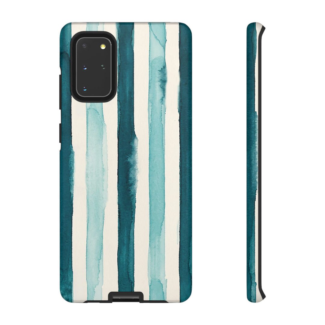 Tough Cute Green Stripes Phone Case, for IPhone 17 Pro Max | Iphone 17 Air, Iphone 16, IPhone 15, 14 13 12, Samsung Galaxy S26, S25, S24, S23