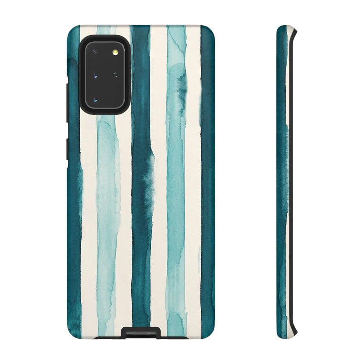 Tough Cute Green Stripes Phone Case, for IPhone 17 Pro Max | Iphone 17 Air, Iphone 16, IPhone 15, 14 13 12, Samsung Galaxy S26, S25, S24, S23