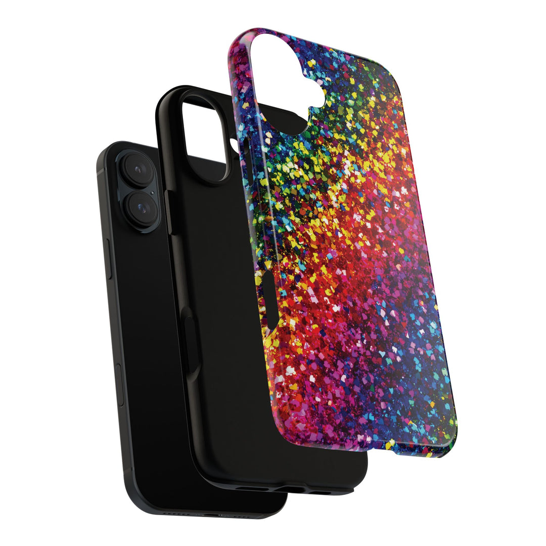 Premium Tough Muted Non - Glitter Color Composition Cute Phone Case, for IPhone 16 pro Max | Iphone 15, Iphone 14, 13, Samsung Galaxy S25, S24 - Studio40ParkLane
