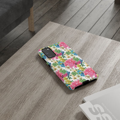 Premium Tough Spring Flowers Cute Phone Cases for Samsung S24, S23, S22, S21, S20, Plus and Ultra, Iphone 16 Pro Max,15, 14, 13, 12, 11, 10 - Studio40ParkLane