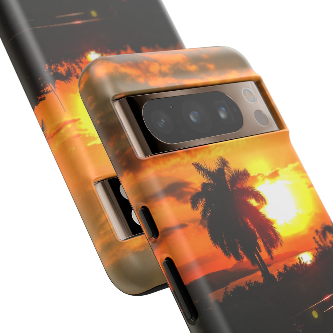 Cute Samsung Case | Cool Iphone Case | Summer Jamaica Pool Sunset, Samsung S24, S23, S22, S21, IPhone 15 Case | Iphone 14 Case, Iphone 13 Case - Studio40ParkLane