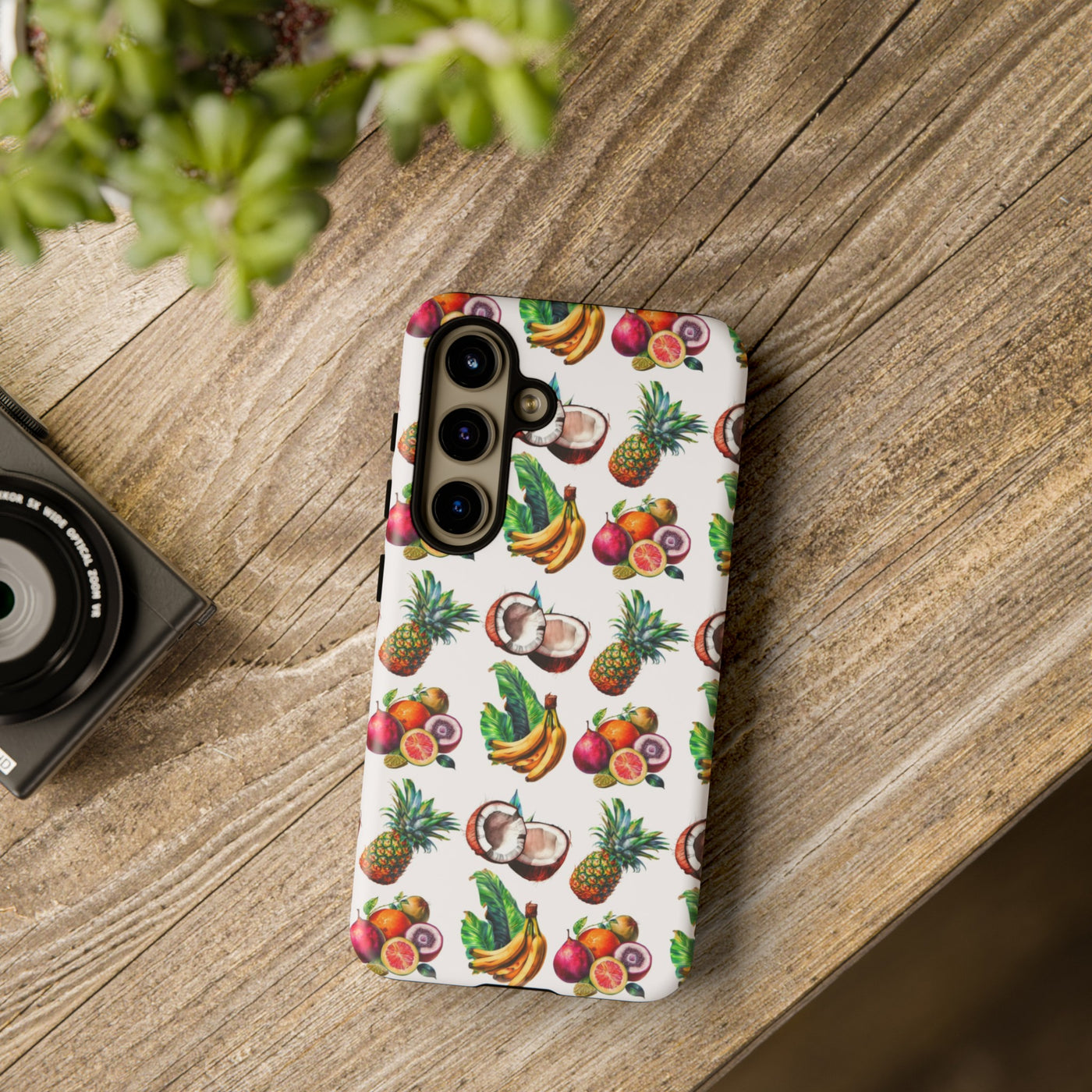 Cute Samsung Case | Cool Iphone Case | Tropical Summer Fruit, Samsung S24, S23, S22, S21, IPhone 15 Case | Iphone 14 Case, Iphone 13 Case