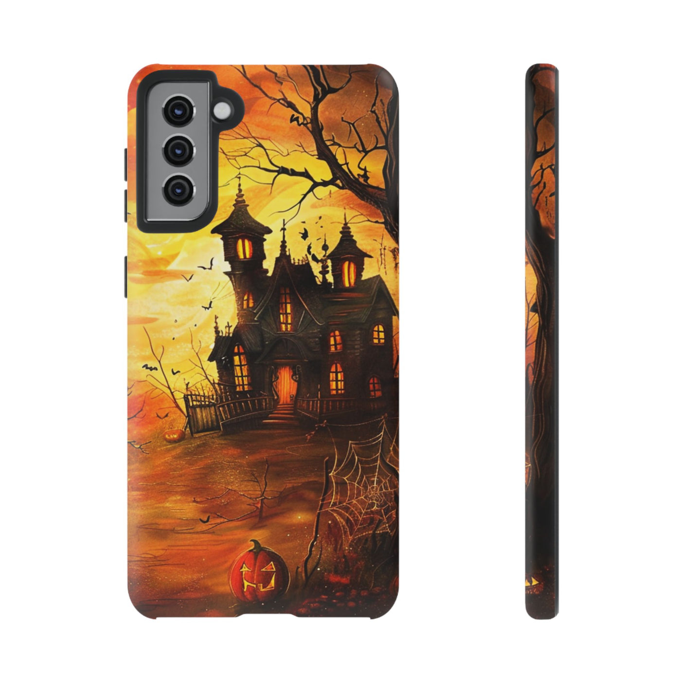 Halloween Spooky Impact Resistant, Cute Phone Cases for Samsung S24, S23, S22, S21, IPhone 15 pro Iphone 14 pro Iphone 13 IPhone 12 Iphone 11