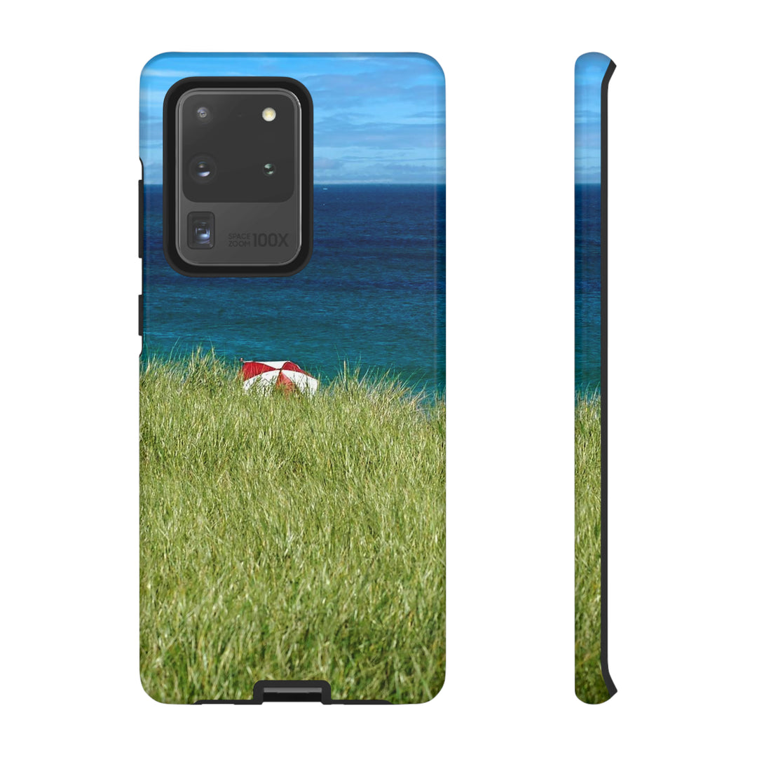 Cute Samsung Phone Case | Aesthetic Samsung Phone Case | Beach Umbrella | Galaxy S23, S22, S21, S20 | Luxury Double Layer | Cool - Studio40ParkLane