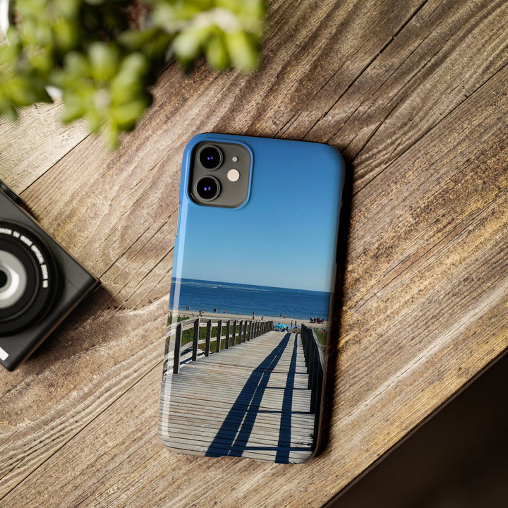Slim Cute Phone Cases for Iphone - | iPhone 15 Case | iPhone 15 Pro Max Case, Iphone 14 Case, Iphone 14 Pro Max, Iphone 13, Summer Beach Walk - Studio40ParkLane