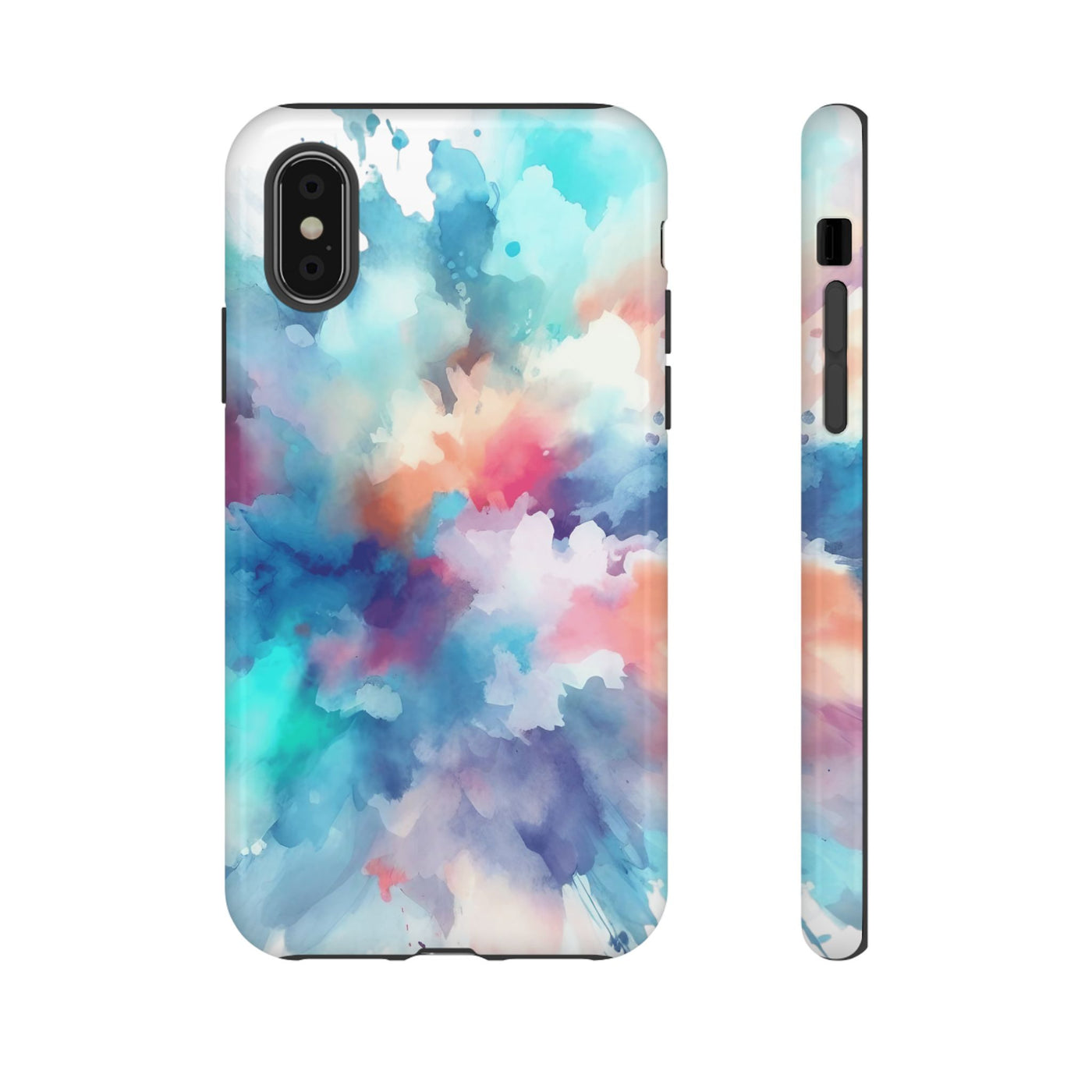 Cute Phone Case, Paint Splash for IPhone 16 pro Max | Iphone 15, Iphone 14, IPhone 13 Case, 11 8 7, Samsung Galaxy S24, S23, S22, S21, 2 Layer Protection