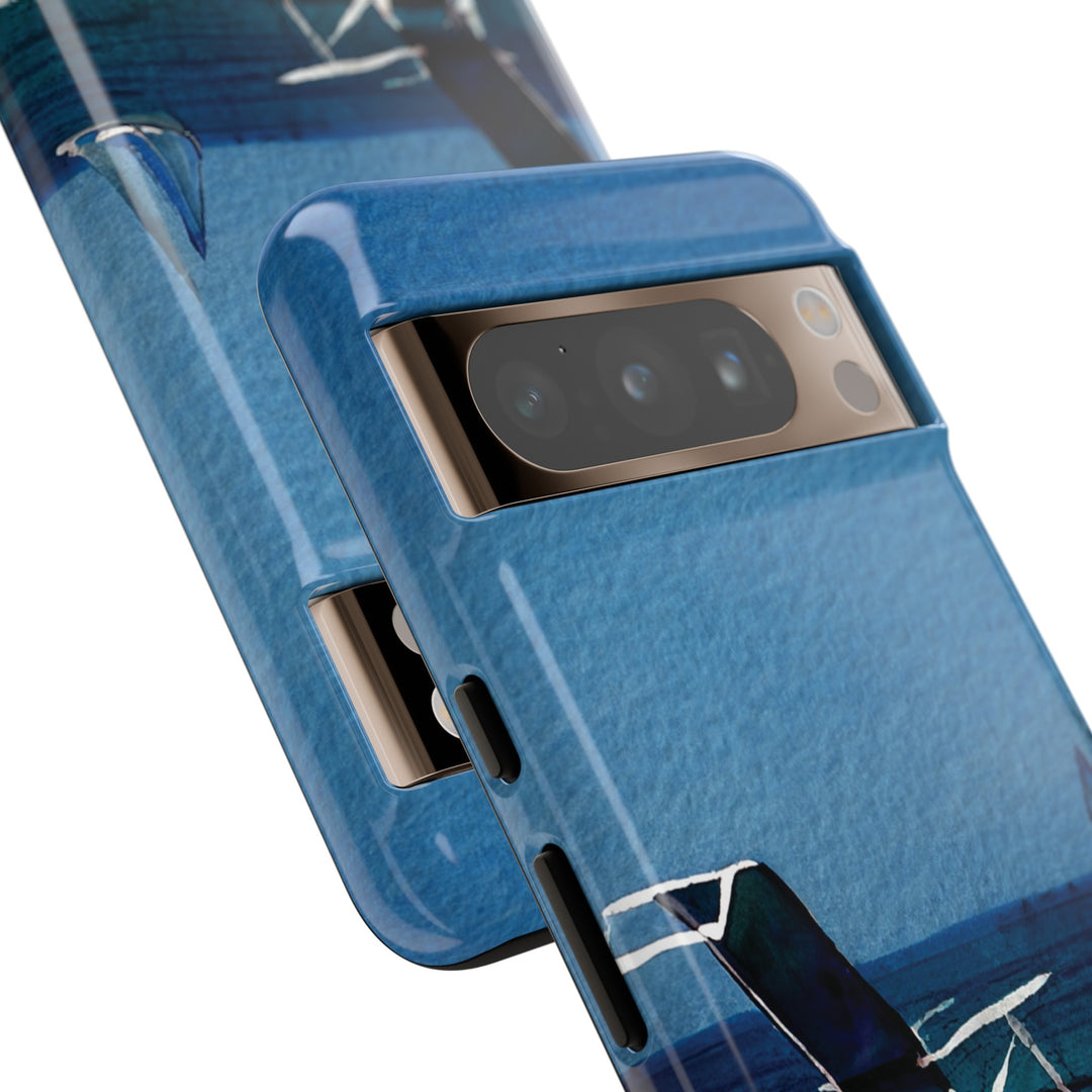 Cute Samsung Case | Cool Iphone Case | Summer Blue Beach Chair, Samsung S24, S23, S22, S21, IPhone 15 Case | Iphone 14 Case, Iphone 13 Case - Studio40ParkLane