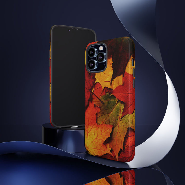 Autumn Fall Leaves Gift Cute Phone Case for, Samsung Galaxy S24, S23, S22, S21, IPhone 16 Case | Iphone 15, Iphone 14, IPhone 13 Case Mom Dad Gift - Studio40ParkLane