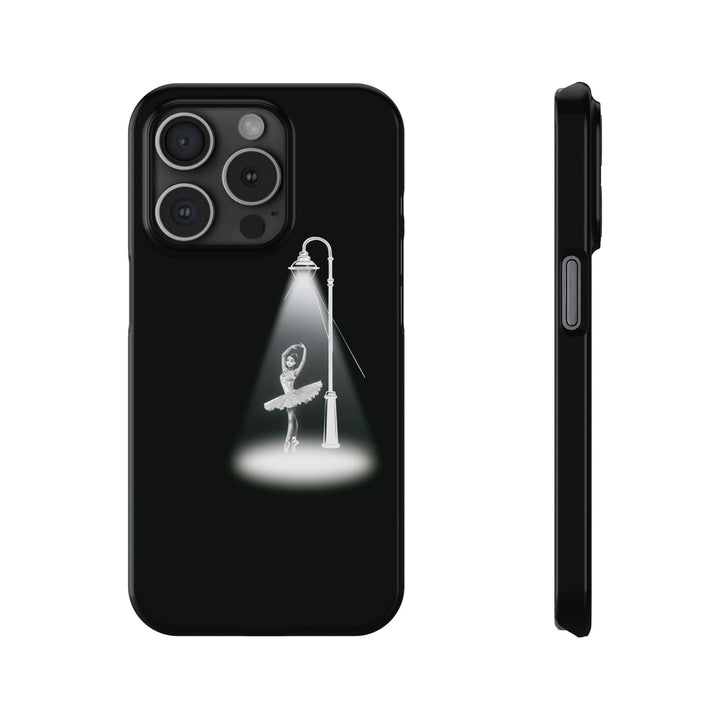 Slim Ballet Dancer Spotlight Gift for Her Cute Phone Cases for Iphone 16 Pro Max | iPhone 15 Case | iPhone 15 Pro Max Case, Iphone 14, 13, 12, 11, 10, 8, 7 - Studio40ParkLane