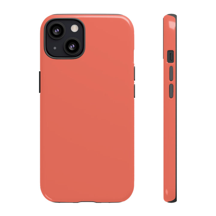 Premium Tough Coral Pink Orange Gift for Her Cute Phone Cases for Samsung S25 S24, S23, S22, S21, Iphone, 16, 15, 14, 13 Pro Max Ultra - Studio40ParkLane