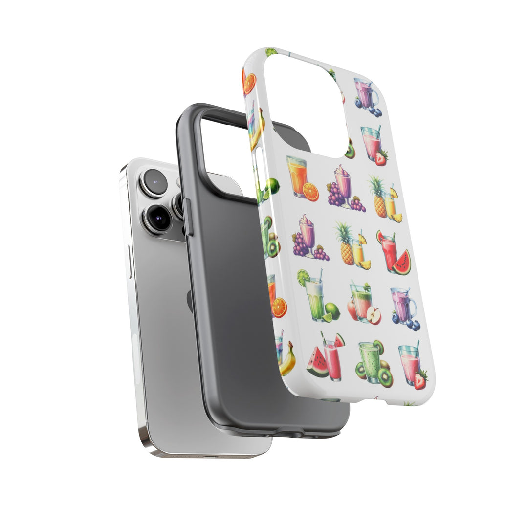Cute Samsung Case | Cool Iphone Case | Tropical Summer Fruit Cocktail, Samsung S24, S23, S22, S21, IPhone 15 Case | Iphone 14 Case, Iphone 13 Case - Studio40ParkLane