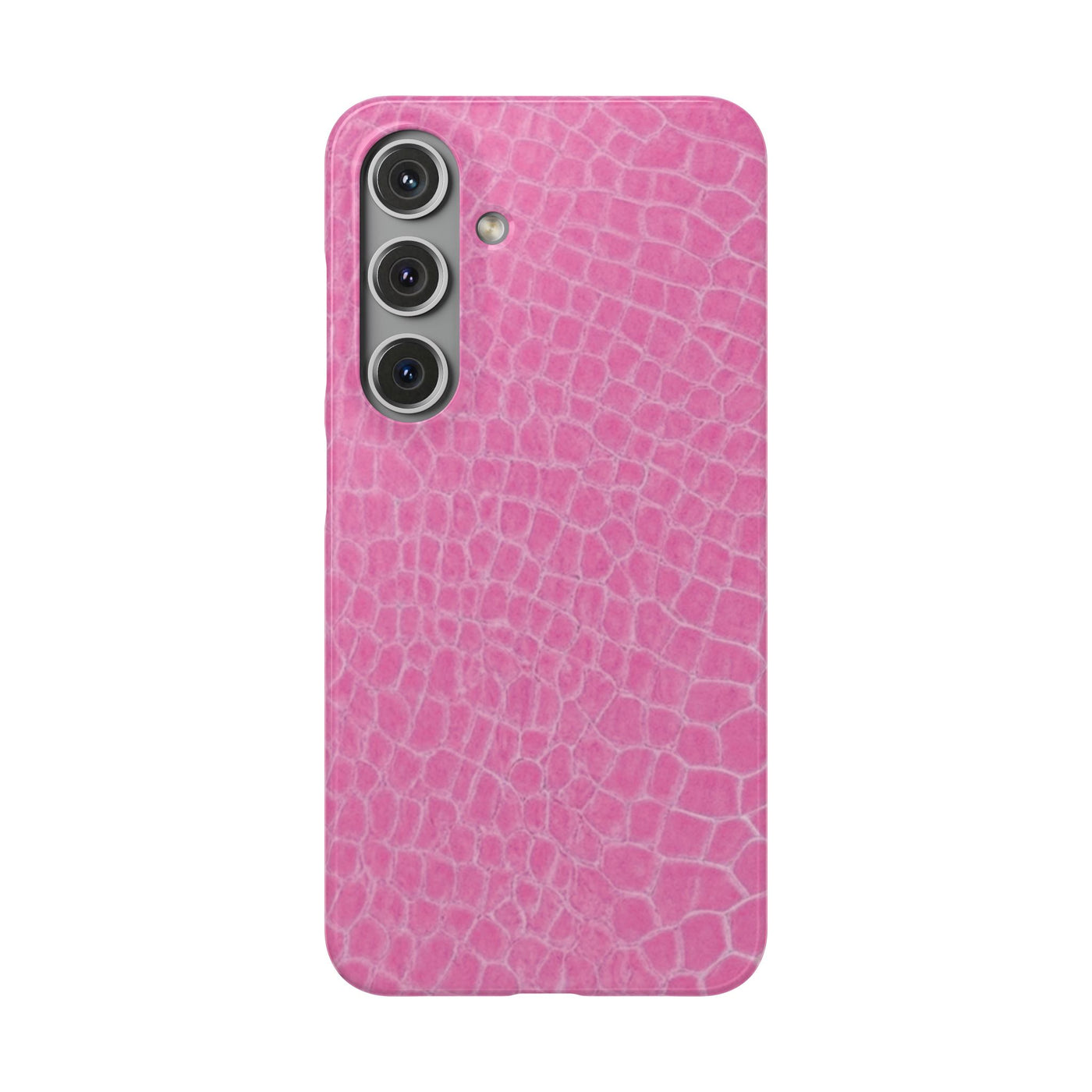 Snap Non Leather Pink Color Pattern Gift for Her Cute Phone Cases for Samsung Galaxy S24, S23, S22, S21, S20, Plus, Ultra, Iphone 16, 15, 14, Pro and Max - Studio40ParkLane