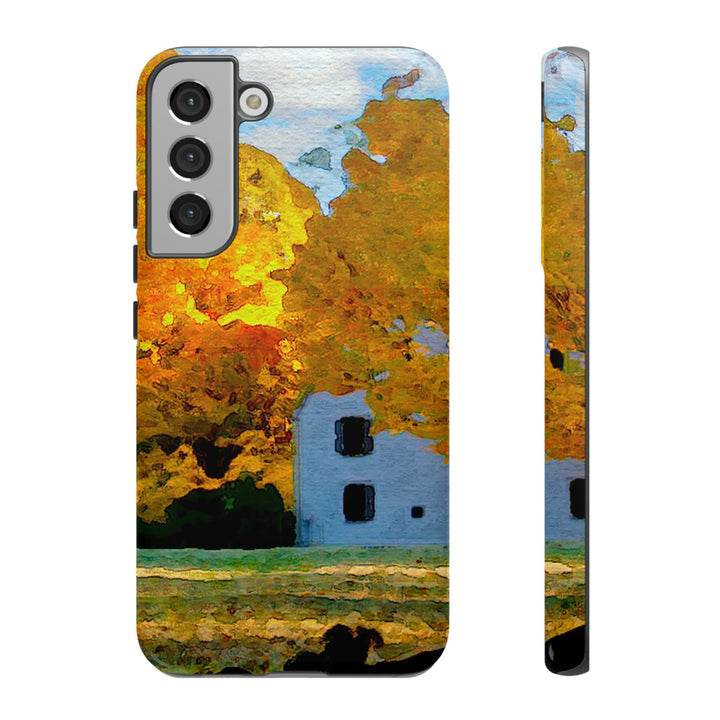 Cute Samsung Phone Case | Aesthetic Samsung Phone Case | Galaxy S23, S22, S21, S20 | New England Fall, Protective Phone Case - Studio40ParkLane