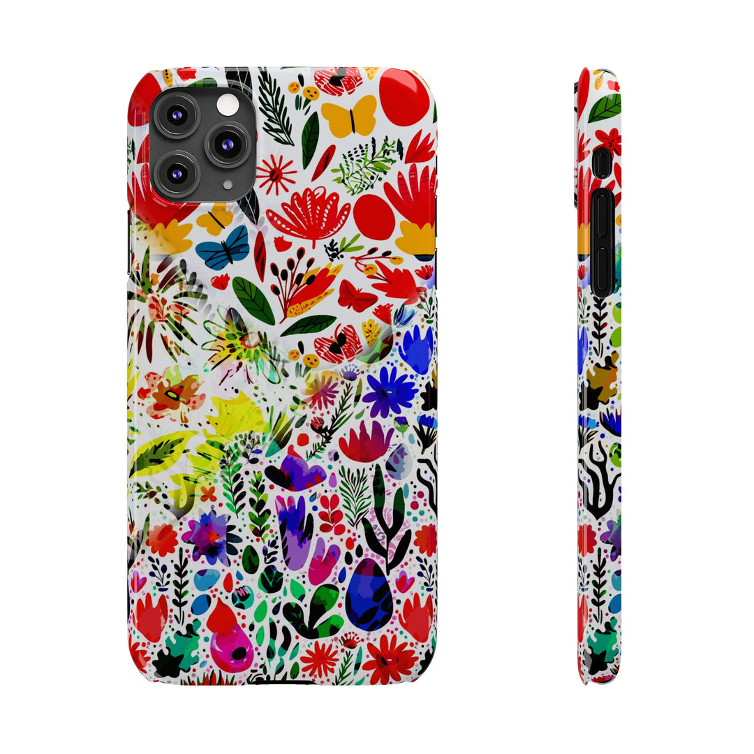 Slim Cute Phone Cases for Iphone | iPhone 15 Case | iPhone 15 Pro Max Case, Iphone 14, Iphone 14 Pro Max, Iphone 13, Flowers 4 Seasons - Studio40ParkLane