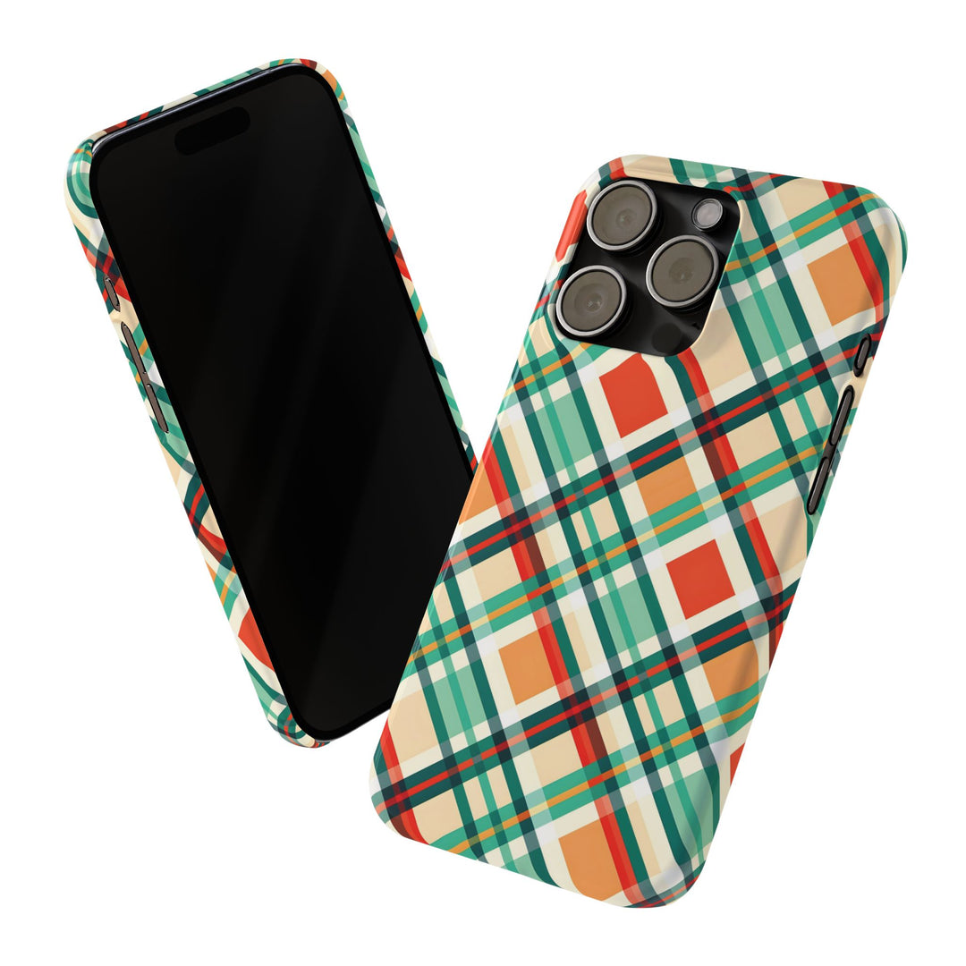Slim Checkered Plaid Gift for Her Cute Phone Cases for Iphone 16 Pro Max | iPhone 15 Case | iPhone 15 Pro Max Case, Iphone 14, 13, 12, 11, 10, 8, 7 - Studio40ParkLane