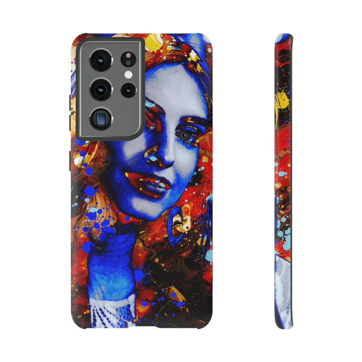 Cute Samsung Phone Case | Aesthetic Samsung Phone Case | Galaxy S23, S22, S21, S20 | Marble Splash Face, Protective Phone Case - Studio40ParkLane