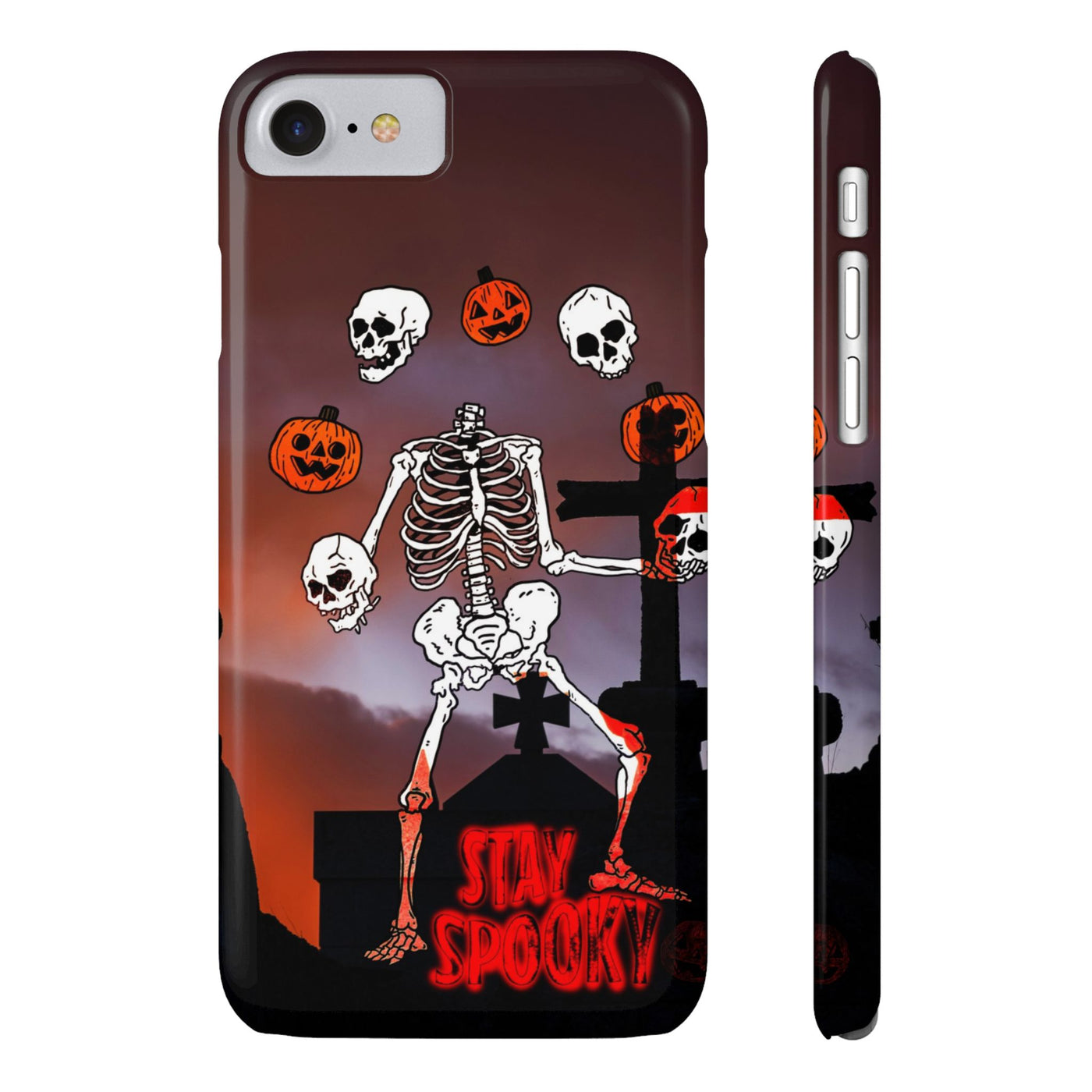 Halloween Spooky Slim Cute Phone Cases for Iphone  | iPhone 15 Case | iPhone 15 Pro Max Case, Iphone 14, Iphone 14 Pro Max, Iphone 13