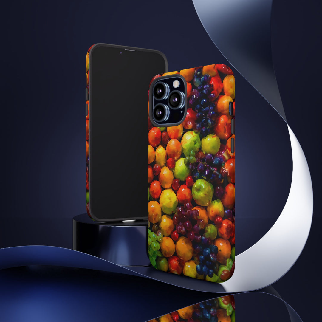 Impact Resistant, Fall Fruit, Cute Phone Cases for Samsung S24, S23, S22, S21, IPhone 15 pro Iphone 14 pro Iphone 13 IPhone 12 Iphone 11 - Studio40ParkLane