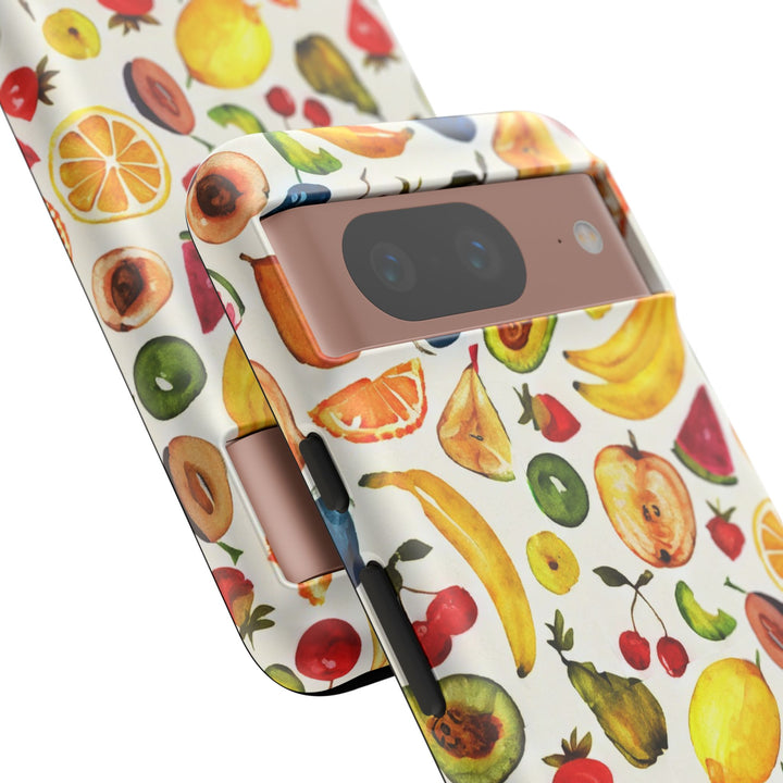 Impact Resistant, Mixed Fruits, Cute Phone Cases for Samsung S24, S23, S22, S21, IPhone 15 pro Iphone 14 pro Iphone 13 IPhone 12 Iphone 11 - Studio40ParkLane