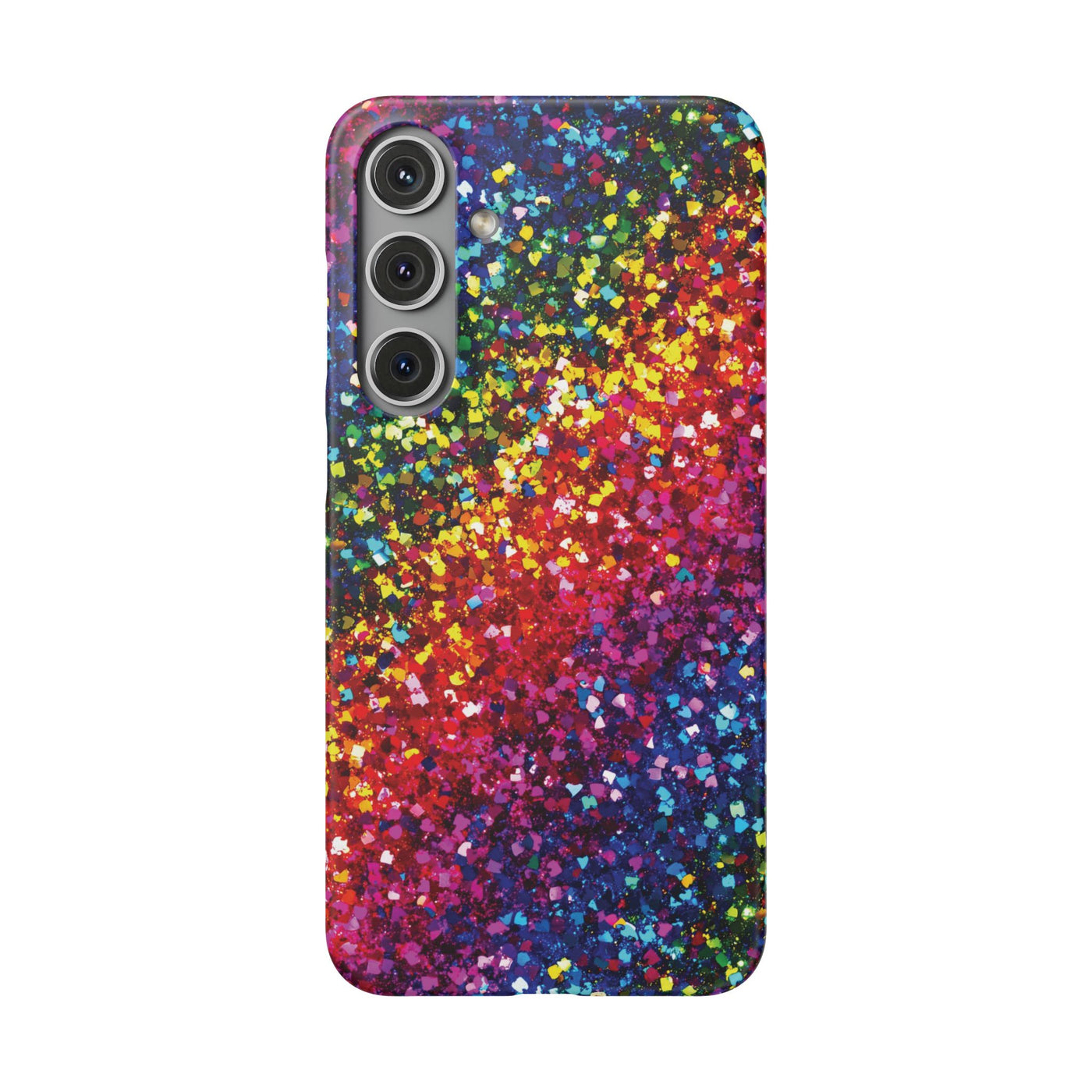 Snap Non-Glitter Muted Color Play on "Faux" Glitter Effect Cute Phone Cases for Samsung and Iphone, 16, 15, 14, S24, S23, S22, S21, S20, Plus and Ultra