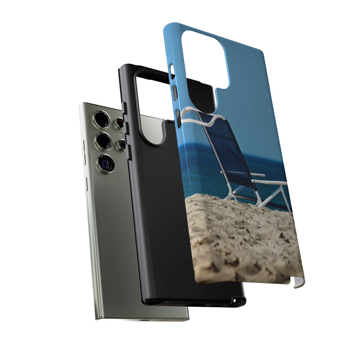 Cute Samsung Case | Cool Iphone Case | Summer Blue Beach Chair, Samsung S24, S23, S22, S21, IPhone 15 Case | Iphone 14 Case, Iphone 13 Case - Studio40ParkLane