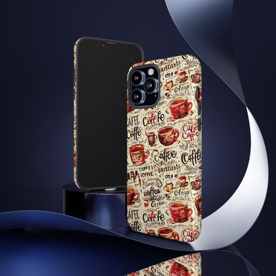 Impact Resistant, Paris Bistro Cafe, Cute Phone Cases for Samsung S24, S23, S22, S21, IPhone 15 pro Iphone 14 pro Iphone 13 IPhone 12 Iphone 11