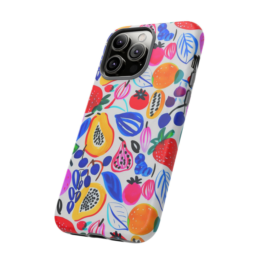 Summer Fruit Cute Tough Phone Case - For Apple iPhone 17, 16 Pro Max, 15 Pro Max, 14 Plus 13 Pro 12, Samsung Galaxy S26, S25, S24 Plus Ultra