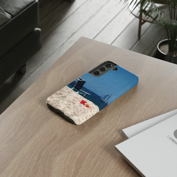 Cute Samsung Case | Cool Iphone Case | Summer Blue Beach Chair, Samsung S24, S23, S22, S21, IPhone 15 Case | Iphone 14 Case, Iphone 13 Case - Studio40ParkLane