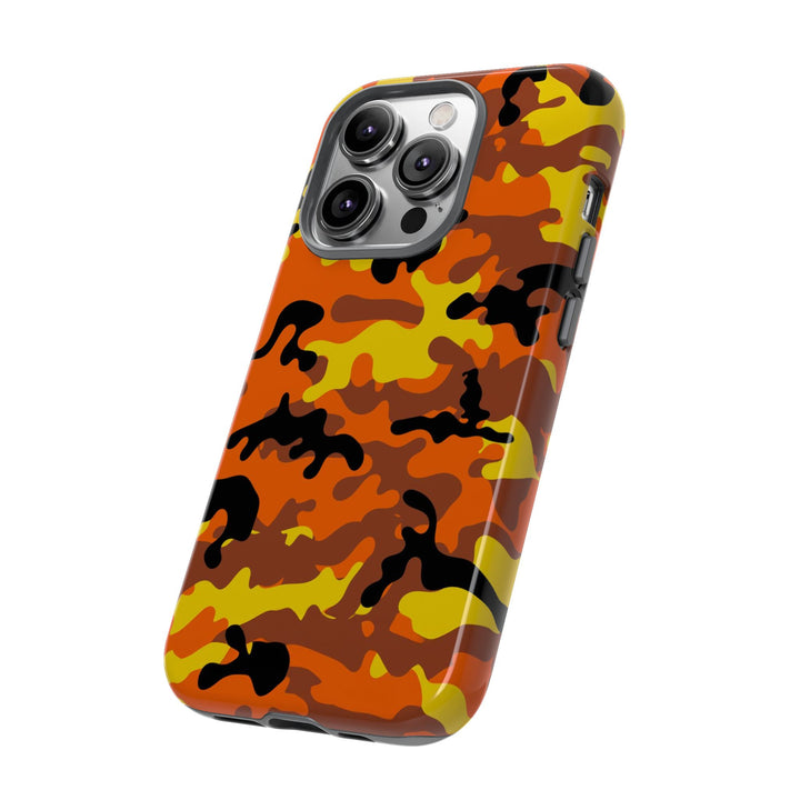 Impact Resistant, Fall camo Camouflage, Cute Phone Cases for Samsung S24, S23, S22, S21, IPhone 15 pro Iphone 14 pro Iphone 13 IPhone 12 Iphone 11 - Studio40ParkLane