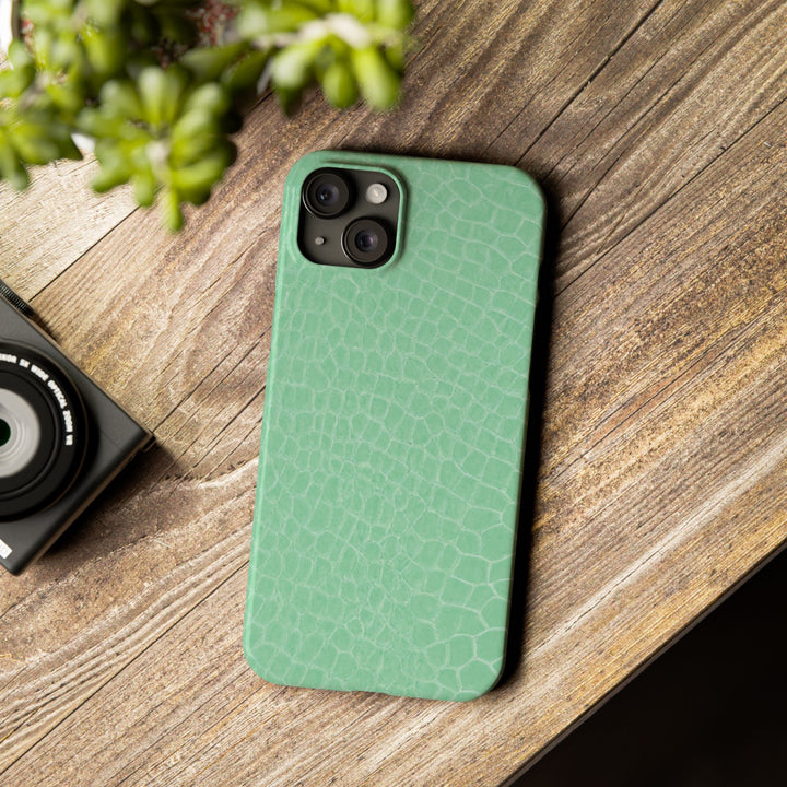 Slim Non Leather Mint Color Pattern Gift for Her Cute Phone Cases for Iphone 16 Pro Max | iPhone 15 Case | iPhone 15 Pro Max Case, Iphone 14, 13, 12, 11, 10, 8, 7 - Studio40ParkLane