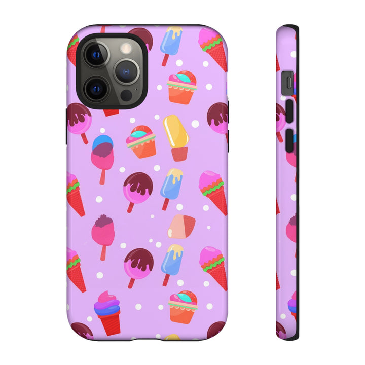 Cute Samsung Case | Cool Iphone Case | Summer Pink Ice - Cream, Samsung S24, S23, S22, S21, IPhone 15 Case | Iphone 14 Case, Iphone 13 Case - Studio40ParkLane
