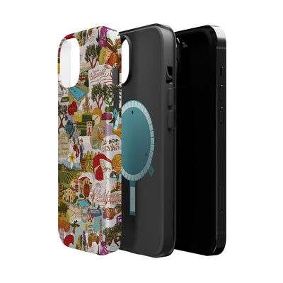 Italy Tuscany Coquette Collage Tough Magsafe Cute Phone Cases for Iphone | iPhone 17 Pro Max Case, Iphone 16, Iphone 15 14 13 12 11 10 9 - Studio40ParkLane
