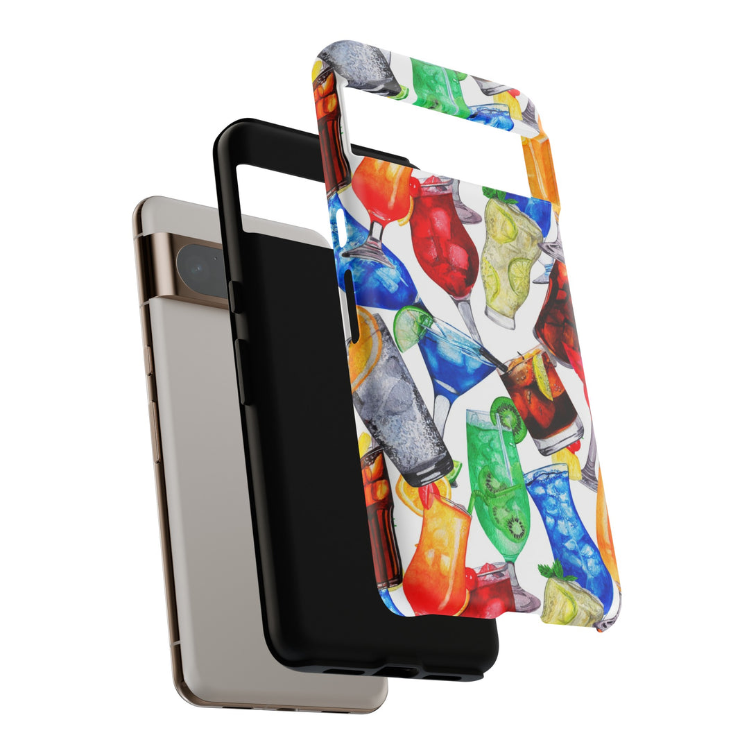 Cute Samsung Case | Cool Iphone Case | Summer Fruit Cocktail, Samsung S24, S23, S22, S21, IPhone 15 Case | Iphone 14 Case, Iphone 13 Case - Studio40ParkLane