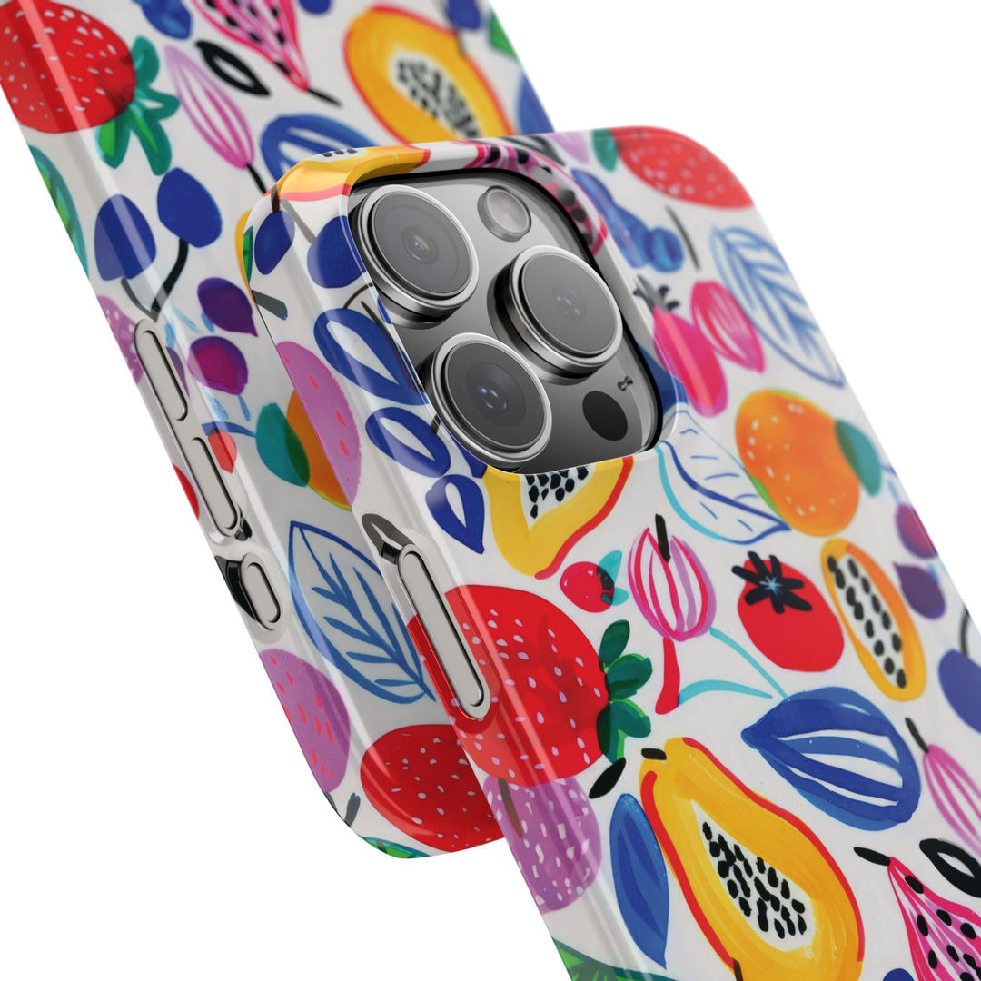 Slim Summer Fruit Cute Phone Case for Iphone 17 | iPhone 16 Case | iPhone 15 Pro Max, Iphone 14, Iphone 14 Pro Max, Iphone 13, Gift for Her