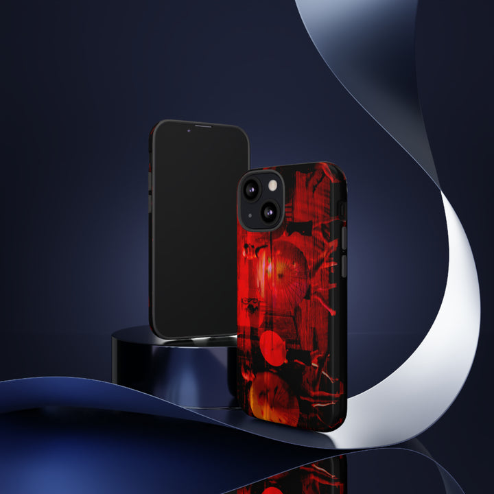 Cute IPhone Case | iPhone 15 Case | iPhone 15 Pro Max Case, Iphone 14 Case, Iphone 14 Pro Max Case IPhone Case for Art Lovers, Sunset Dance Red - Studio40ParkLane