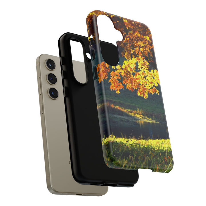 Impact Resistant, Fall Leaves Collage, Cute Phone Cases for Samsung S24, S23, S22, S21, IPhone 15 pro Iphone 14 pro Iphone 13 IPhone 12 Iphone 11 - Studio40ParkLane
